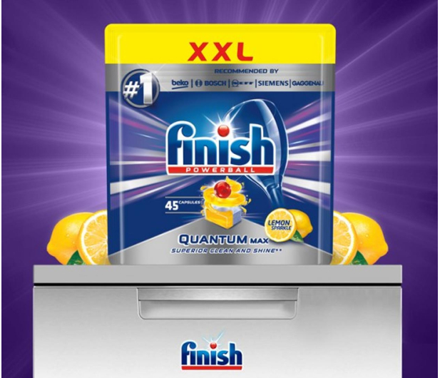 FINISH Kapsulki Quantum Max 45 cytrynowe - 1043377 - zdjęcie 2